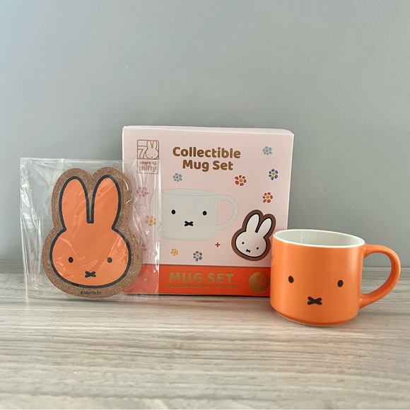 miffy Other - Miffy 70th Anniversary Collectible Blind Box Mug Set - Orange